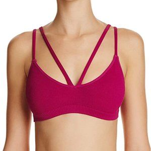 Free People Intimately Women's Keira Seamless Plunge Bralette Purple XS/S